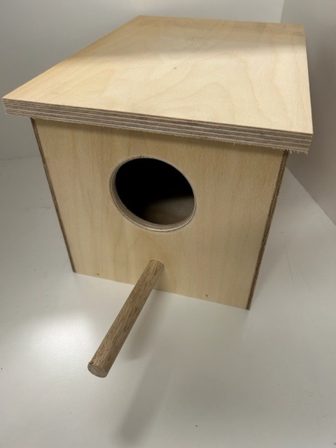 Plywood Large Parrot nesting Box Plywood Large Parrot nesting Box